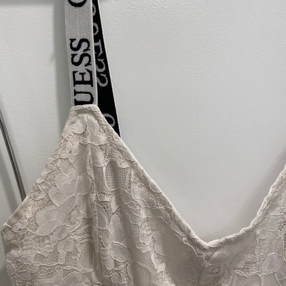 Guess White Lace Bodysuit - Picture 4 of 6